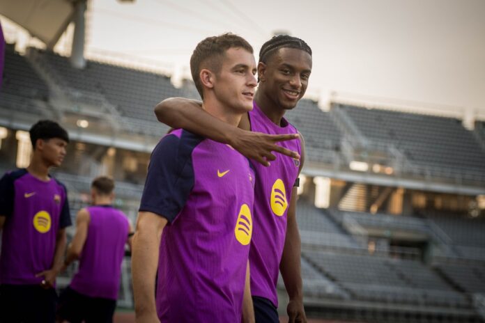 baldé en l'entrainement