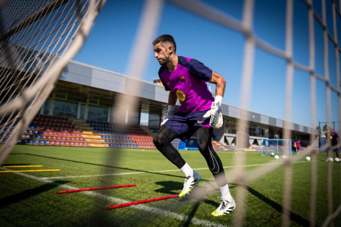 Joan Garcia se prepare pour le trophée gamper