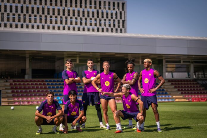 dani olmo de retour a l'entrainement