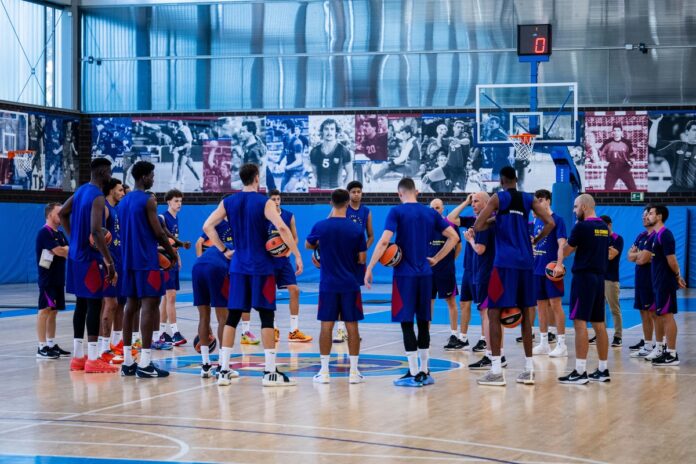 equipe de basket du barca