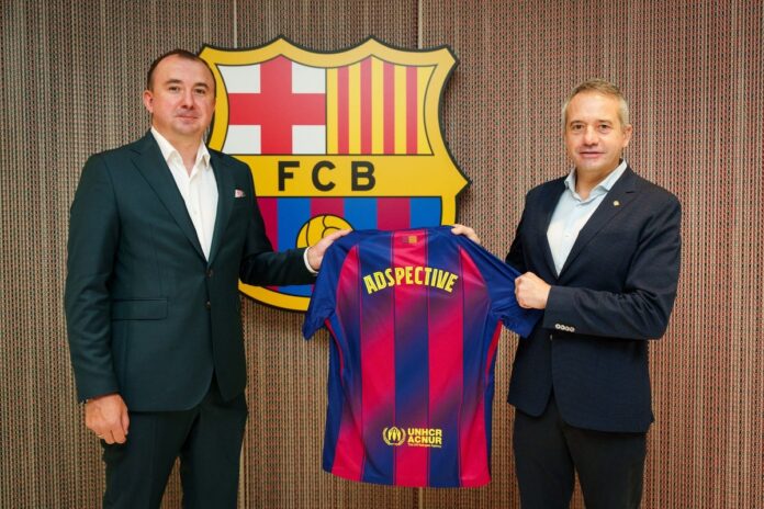 adspective travaille avec le barca