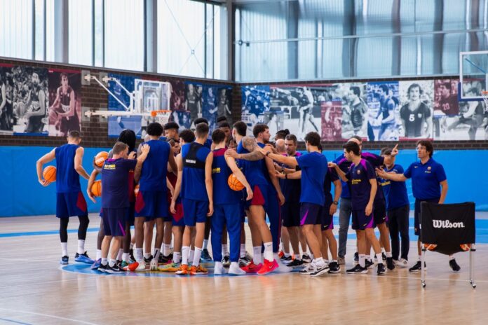 equipe de basket du barca