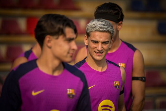 gavi a l'entrainement