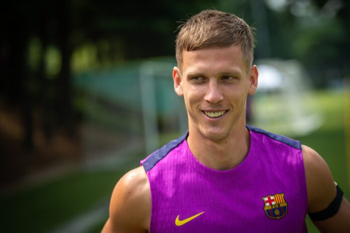dani olmo au fc barcelone